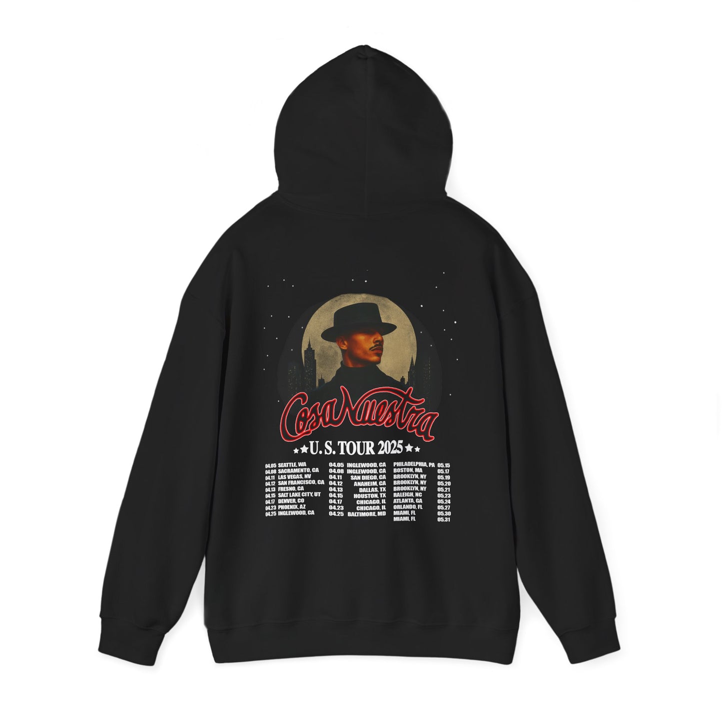 Dua Lipa Merch Black Hoodie