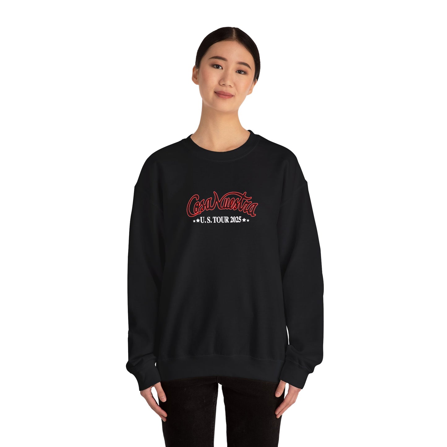Dua Lipa Merch Black Crewneck