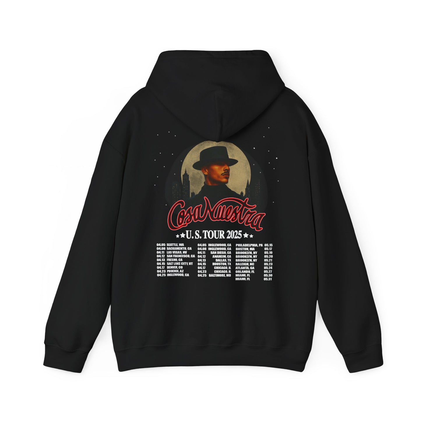 Dua Lipa Merch Black Hoodie