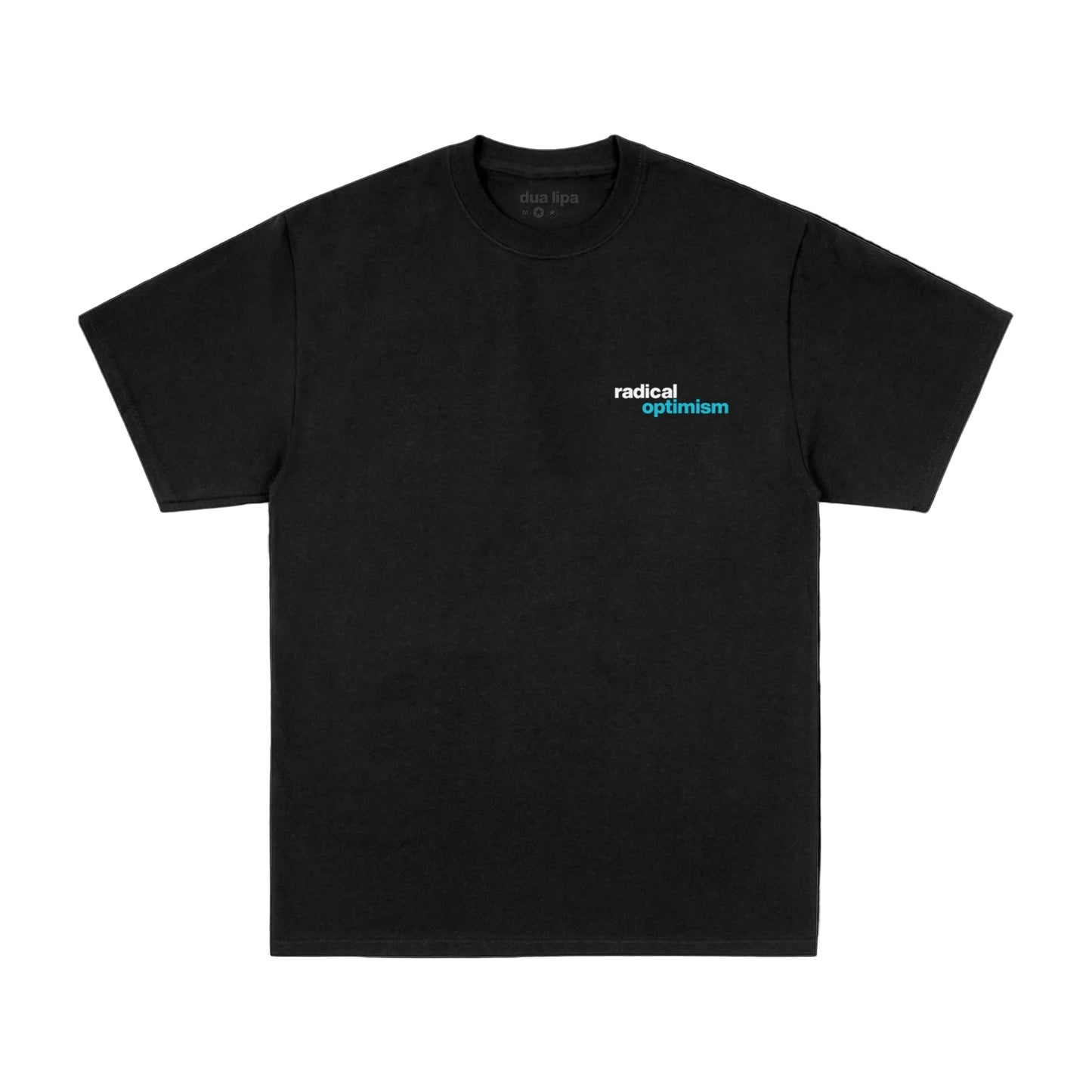 Dua Lipa Tour Merch - Breast Logo Black Tee