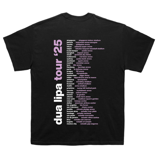 Dua Lipa Tour Merch - Dated Tour Tee