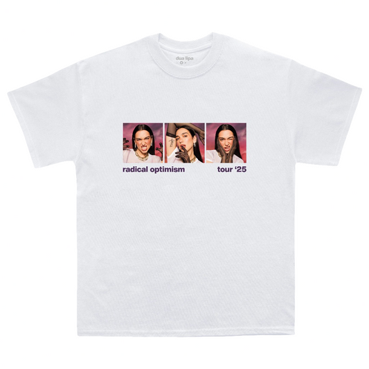 Dua Lipa Tour Merch - Panel Photo Tee