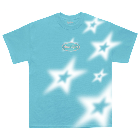 Dua Lipa Tour Merch - Star Blue Tee
